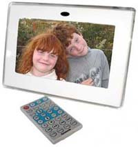 digital photo frame and remote control