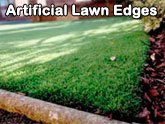artificial lawn edges