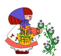 girl picking flowers