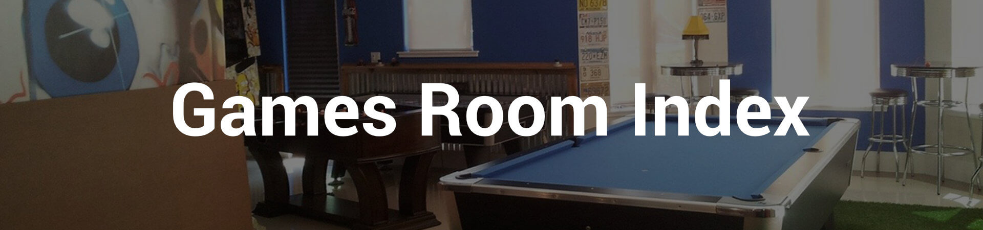 Games Room - Hints and Things